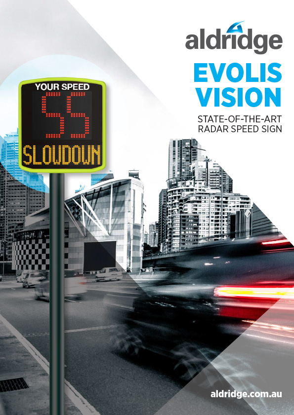Evolis radar speed display sign